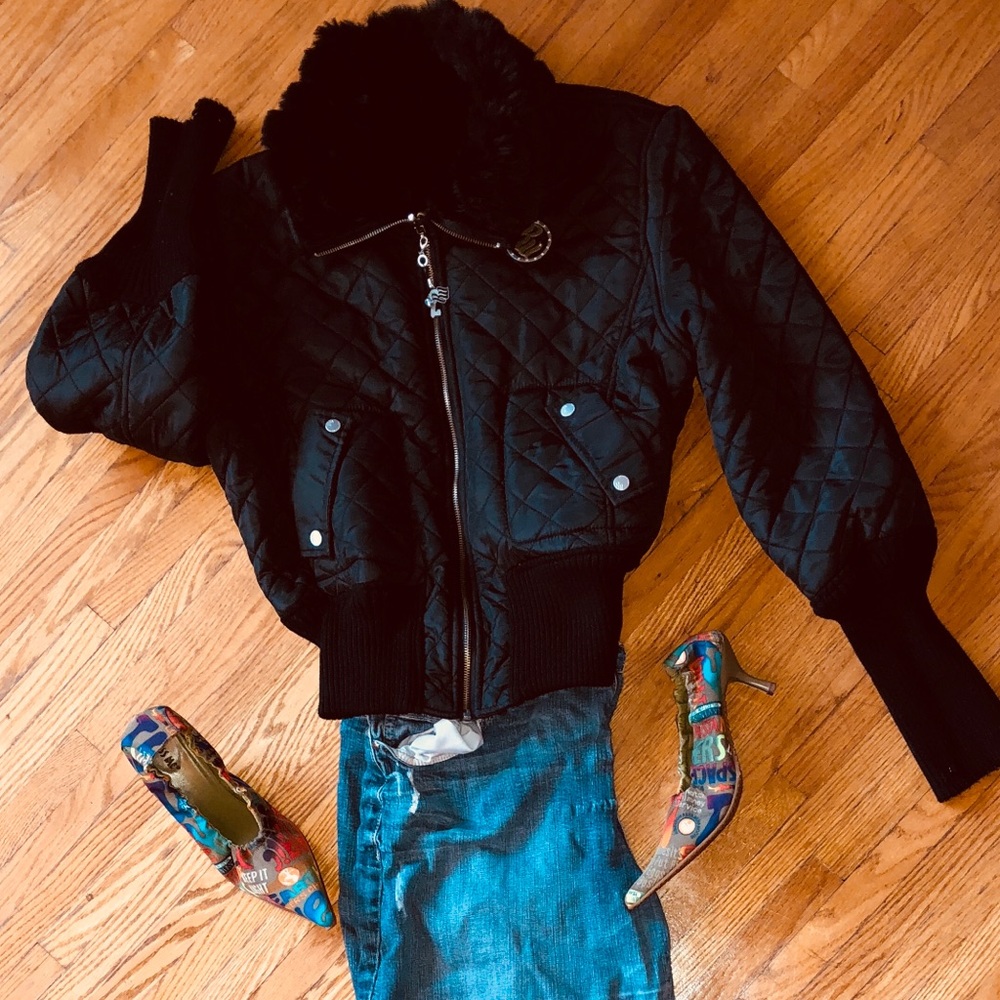 Reversible Faux Fur Jacket